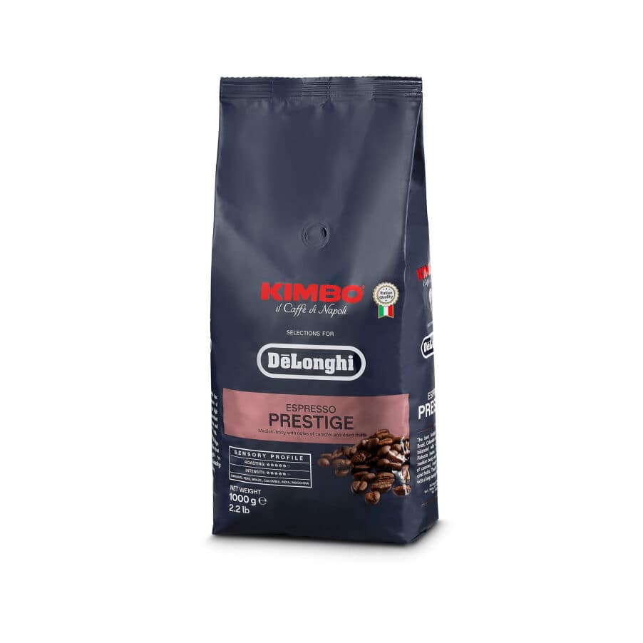 Kimbo for De'Longhi, Prestige 65% Arabica 35% Robusta