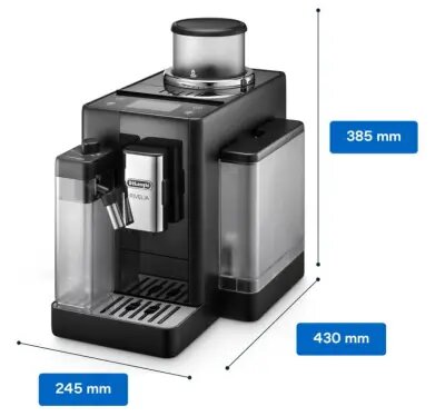 ავტომატური ყავის აპარატი  Delonghi Rivelia Onyx Black EXAM440.55.B