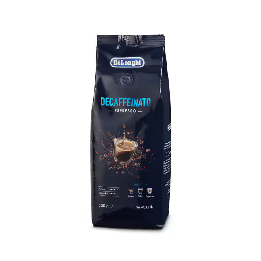 DeLonghi Coffee Pack DLSC607 Decaffein 500g Beans