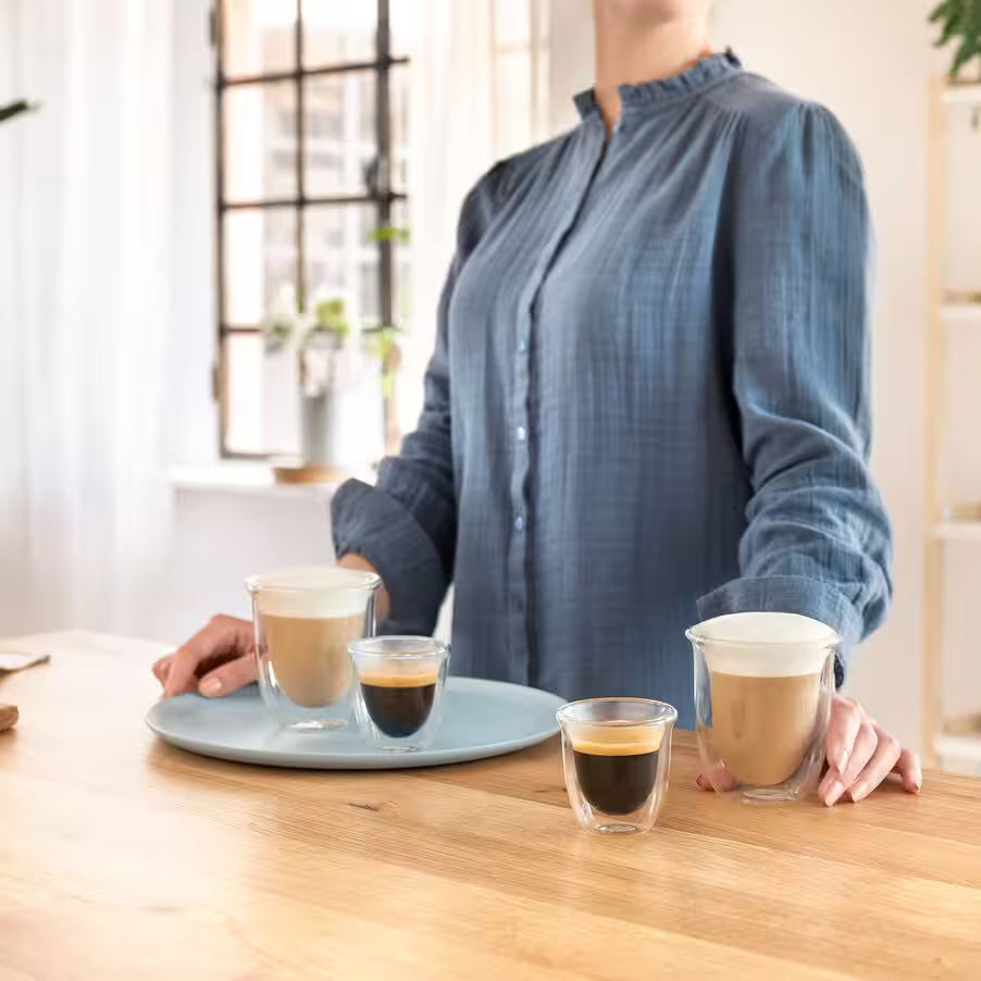 DeLonghi Double wall espresso glasses (DLSC310)