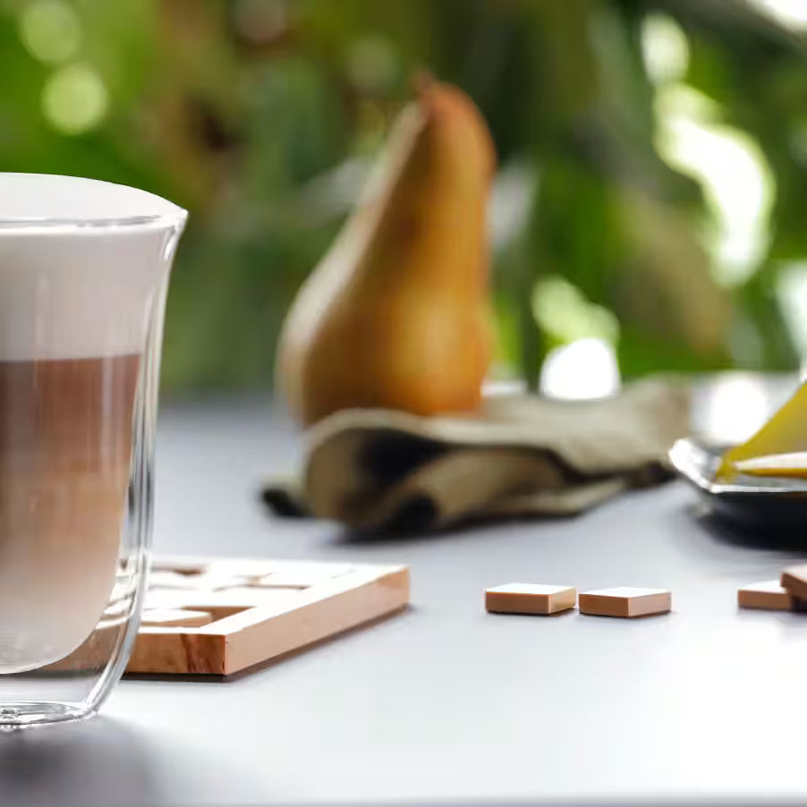 DeLonghi  Double wall  Thermal Latte Macchiato Glasses (DLSC312)