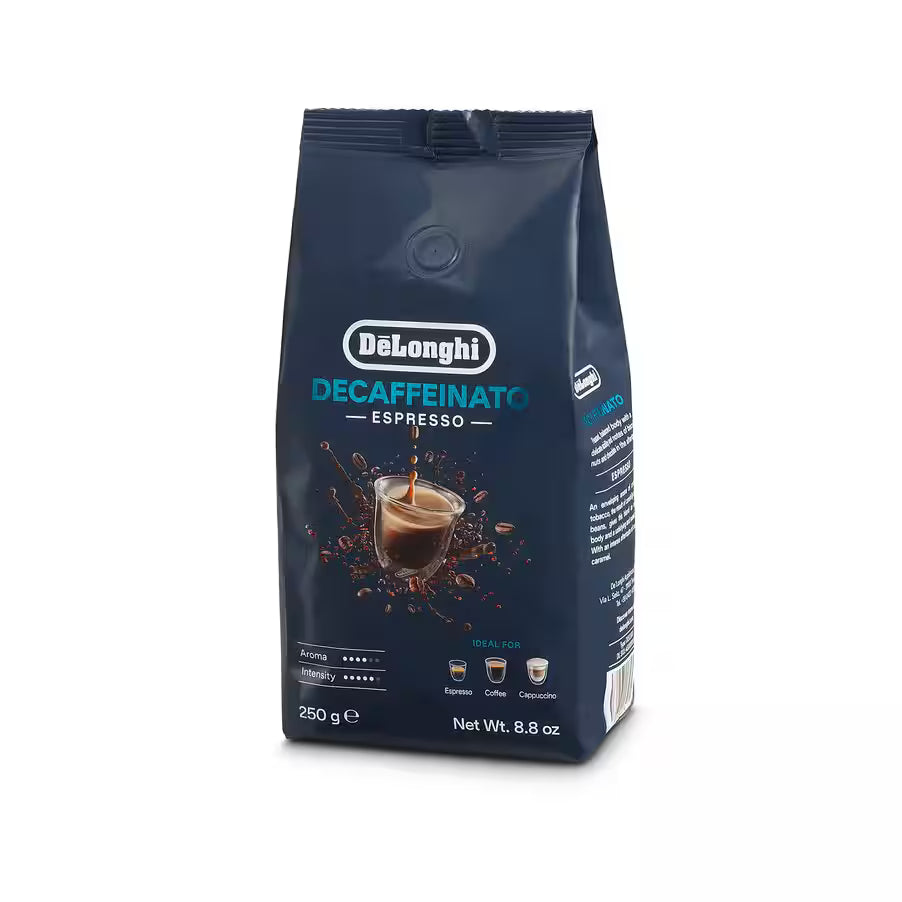 Decaffeinato Espresso 250g DeLonghi Coffee Beans DLSC603