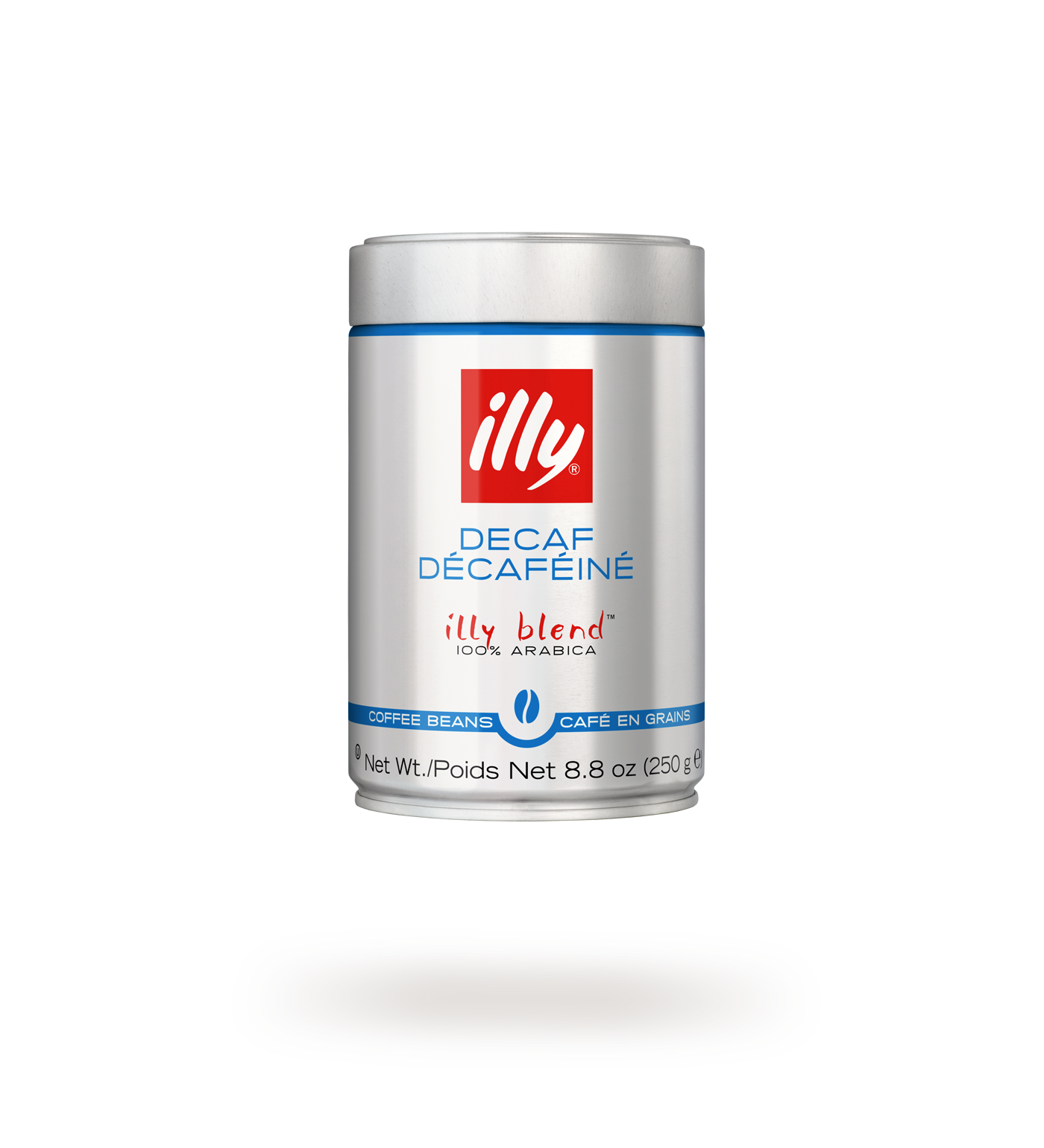 illy Whole Bean Decaffeinated Coffee Classico - Medium Roast 250g