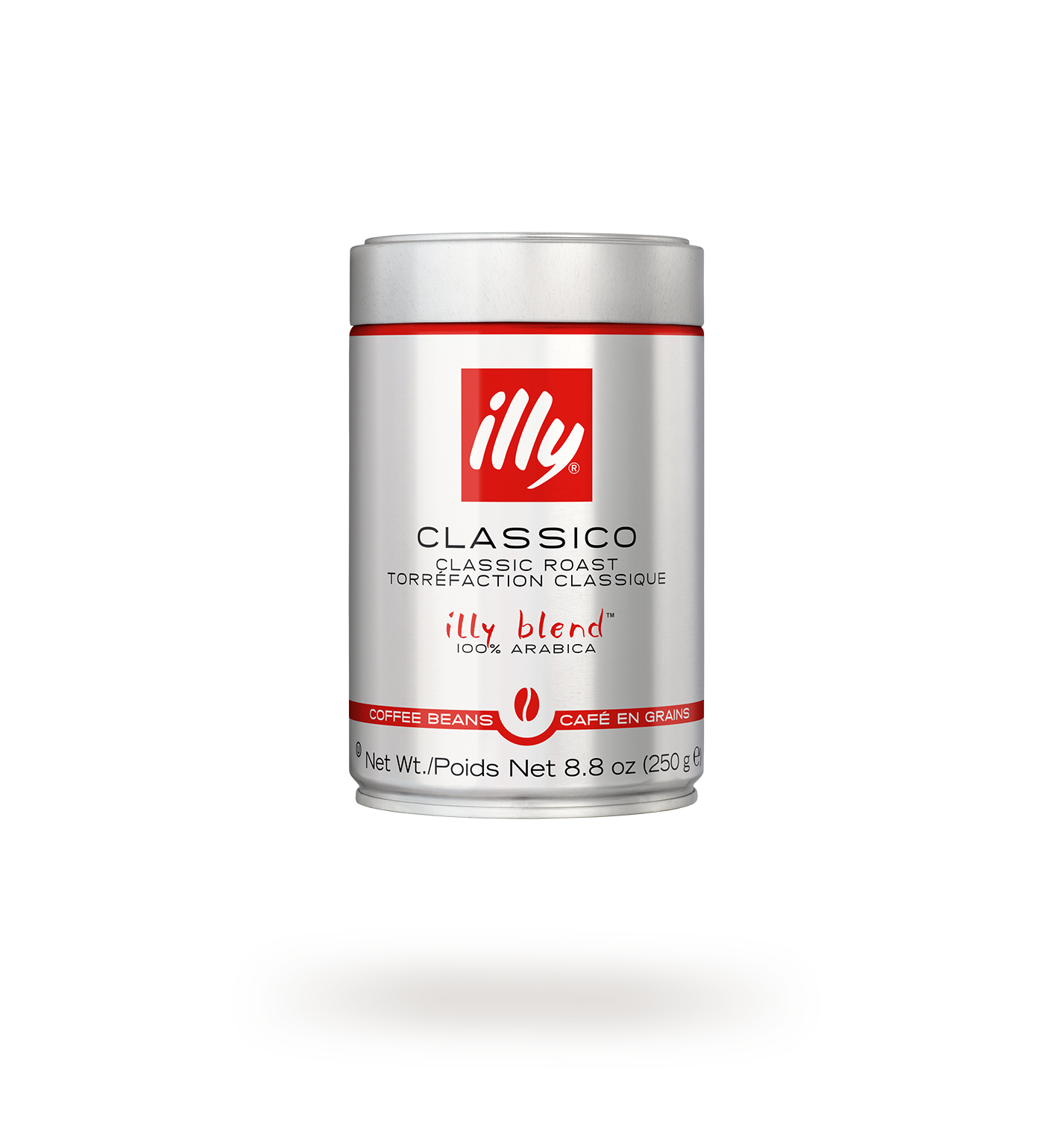 illy Whole Bean Coffee Classico - Medium Roast 250g