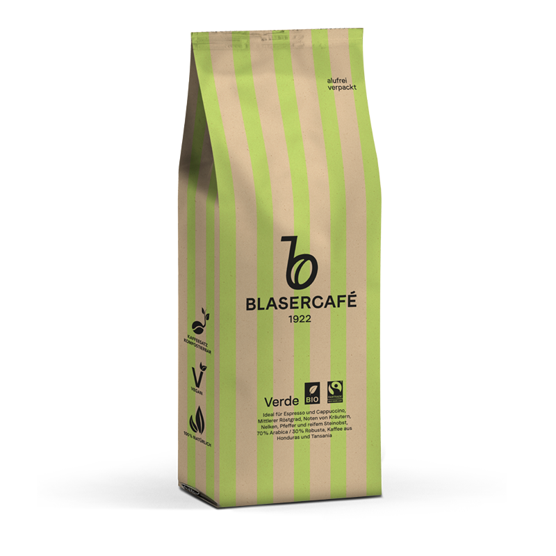 Verde, Fairtrade/Bio Coffee beans