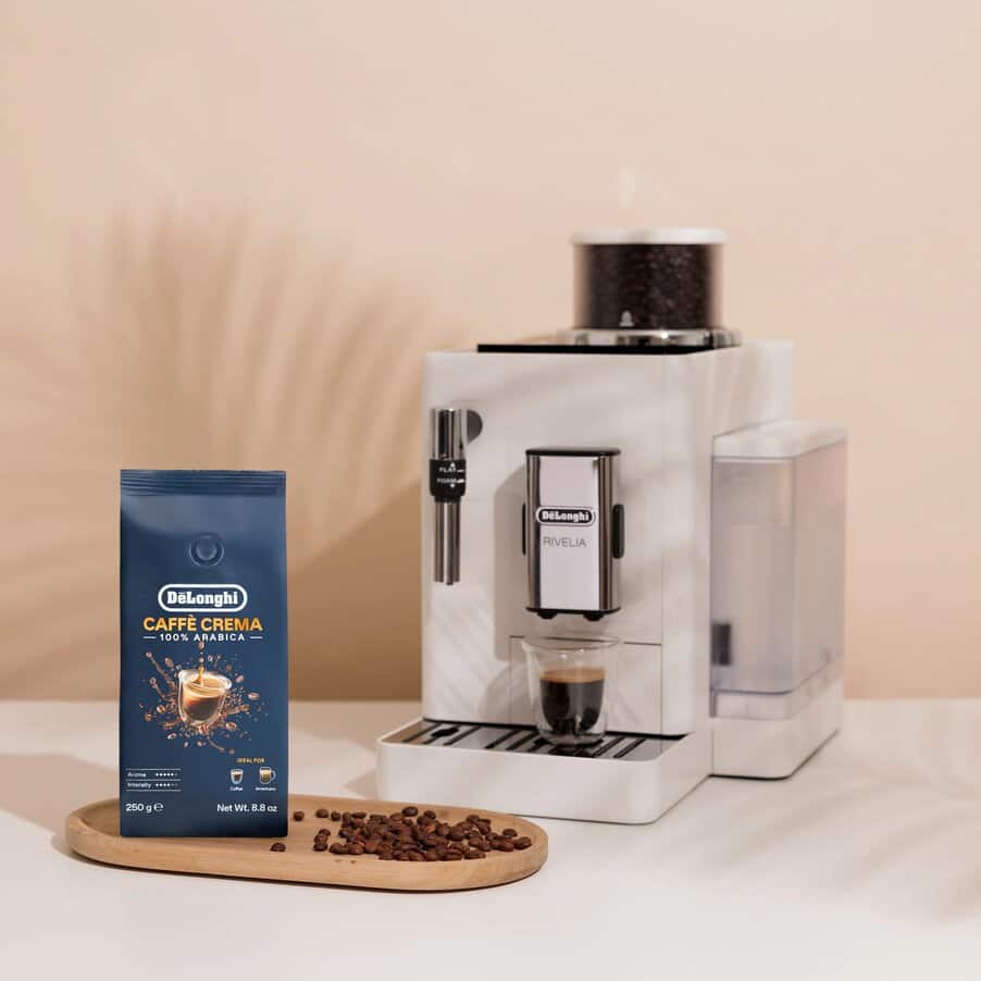 Caffè Crema 100% Arabica 250g DeLonghi Coffee Beans