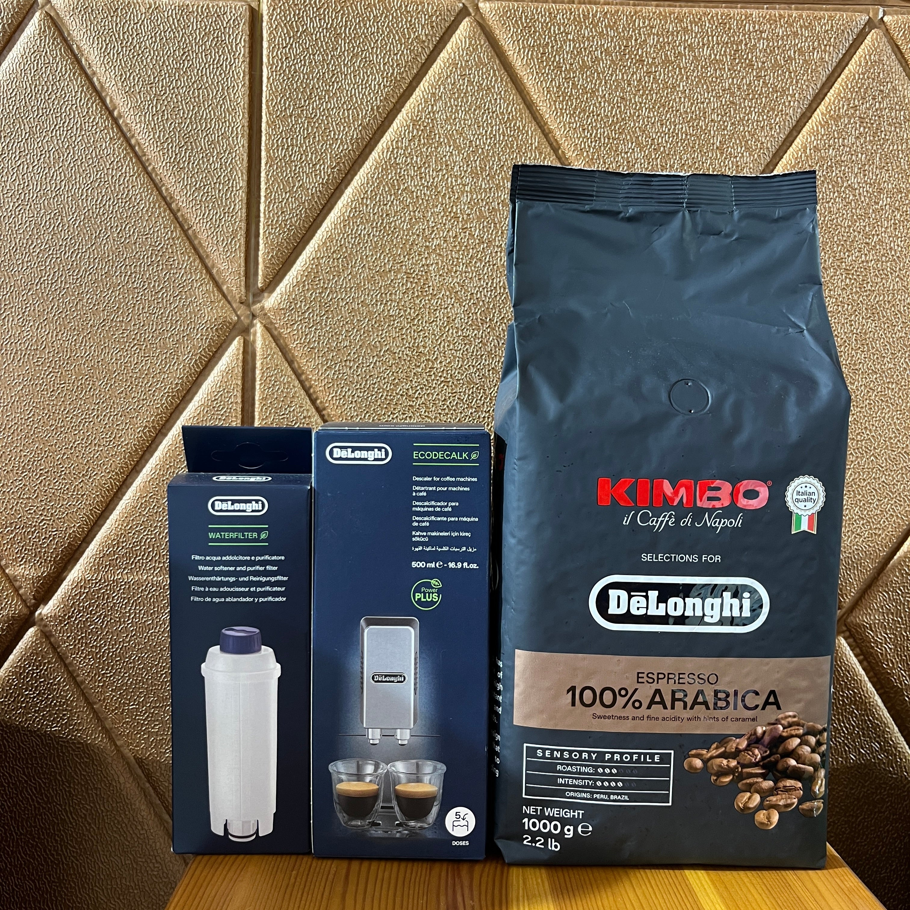 დელონგის ყავის აპარატის ნაკრები 2