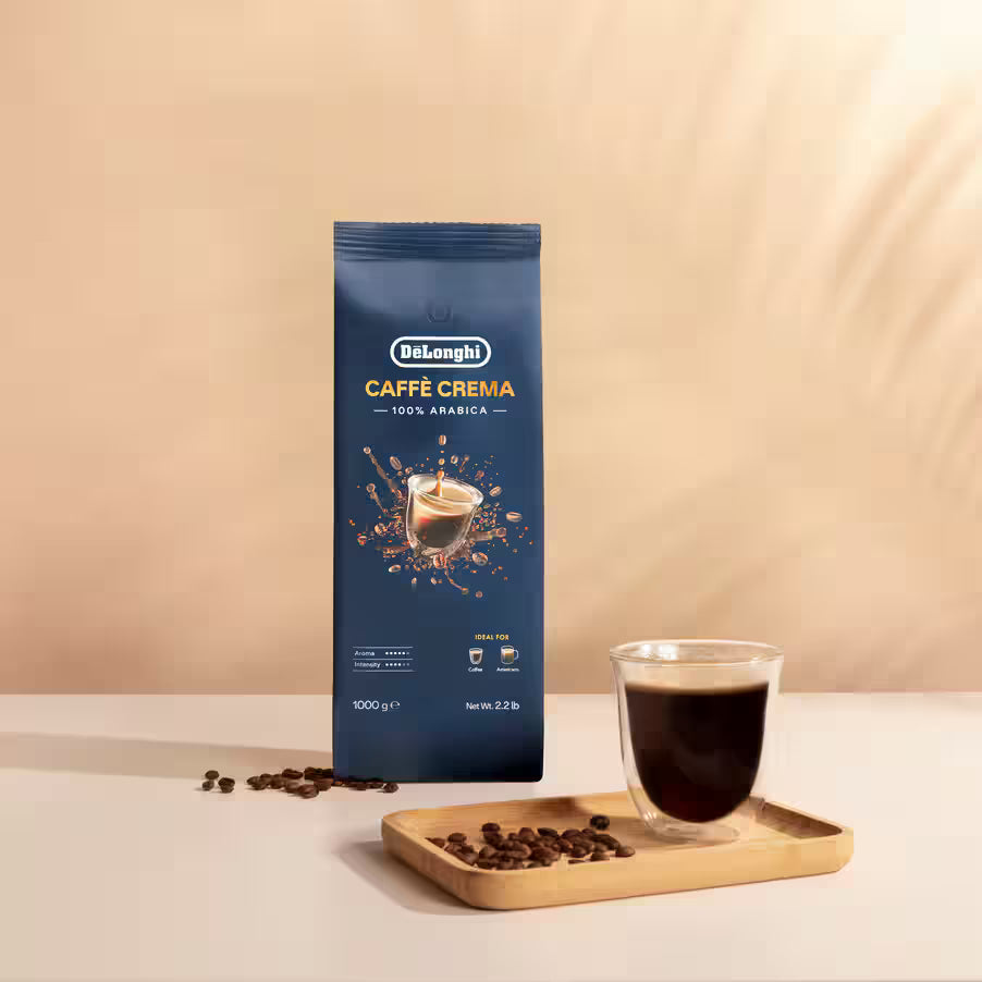 DeLonghi Caffè Crema Coffee Beans, 100% Arabica, 1kg Coffee beans DLSC618
