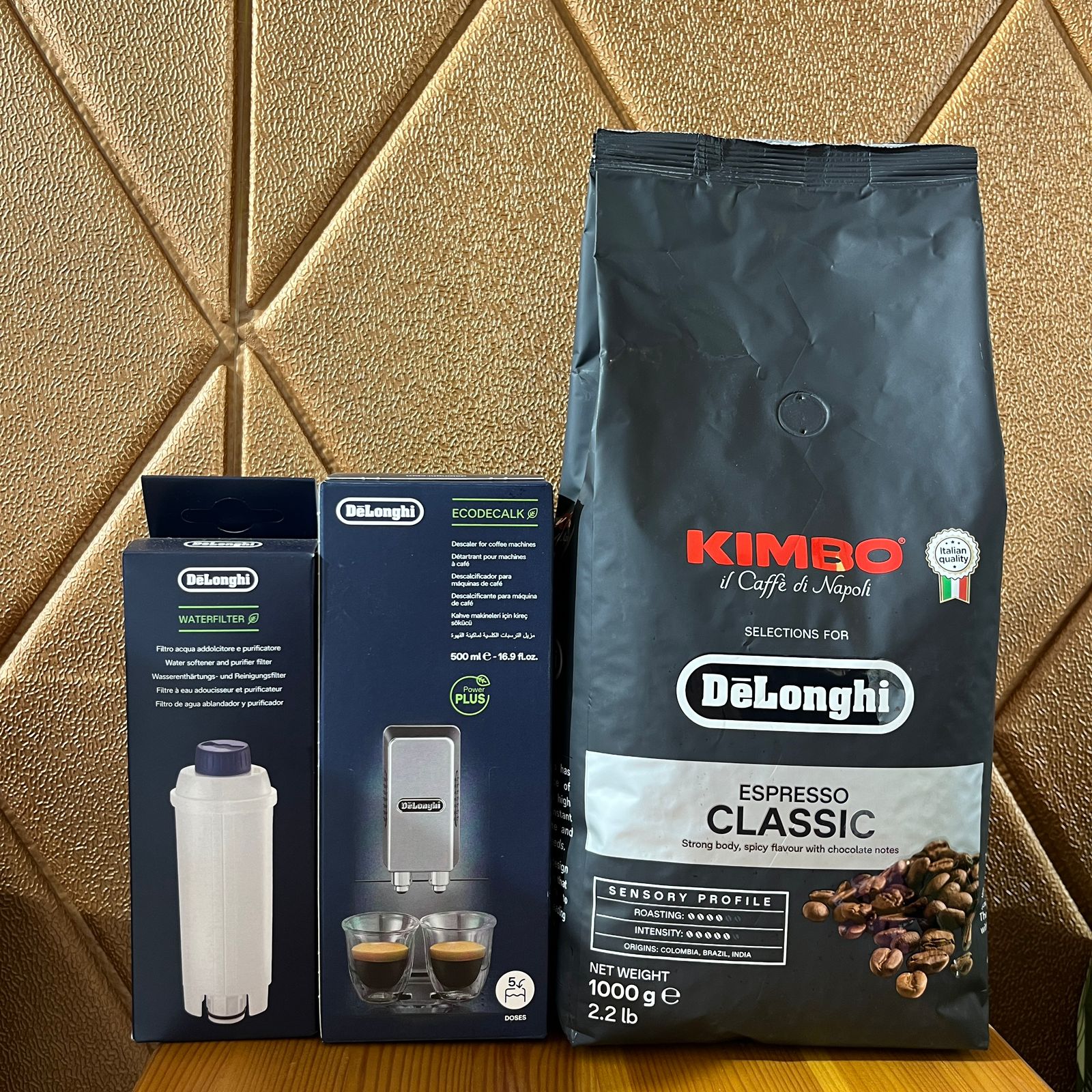 დელონგის ყავის აპარატის ნაკრები