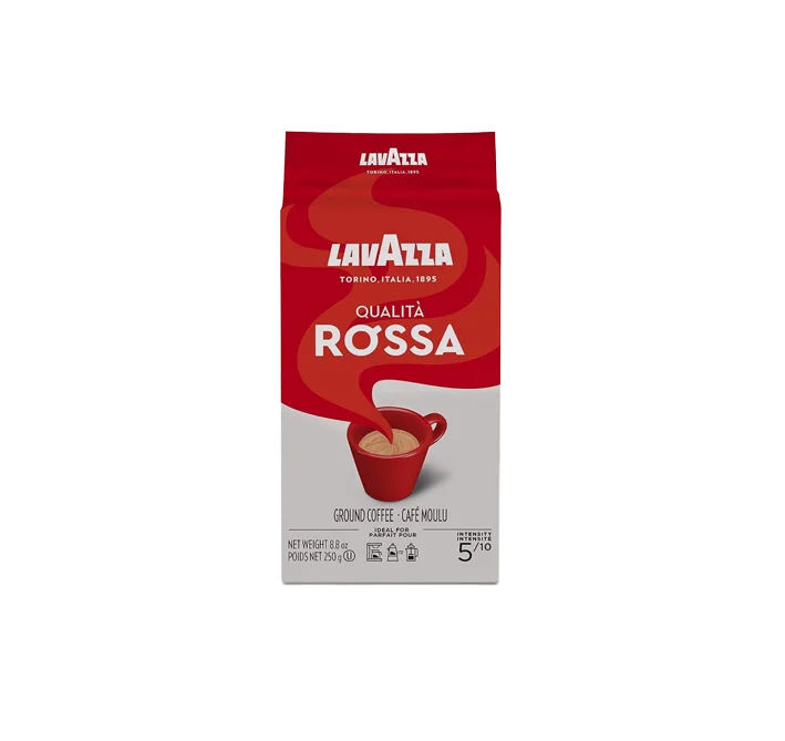 LAVAZZA Qualita Rossa 250gr – პრესი